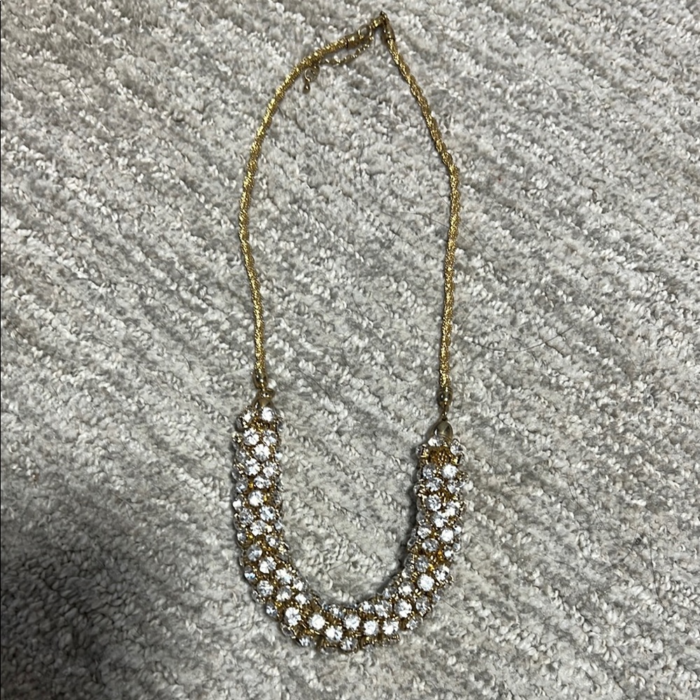 Elegant Gold and Silver Necklace